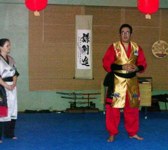 Kuk Sa Nim giving speech to begin 31 BB Ceremony